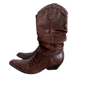 Brown Arturo Chiang Cowboy Boots